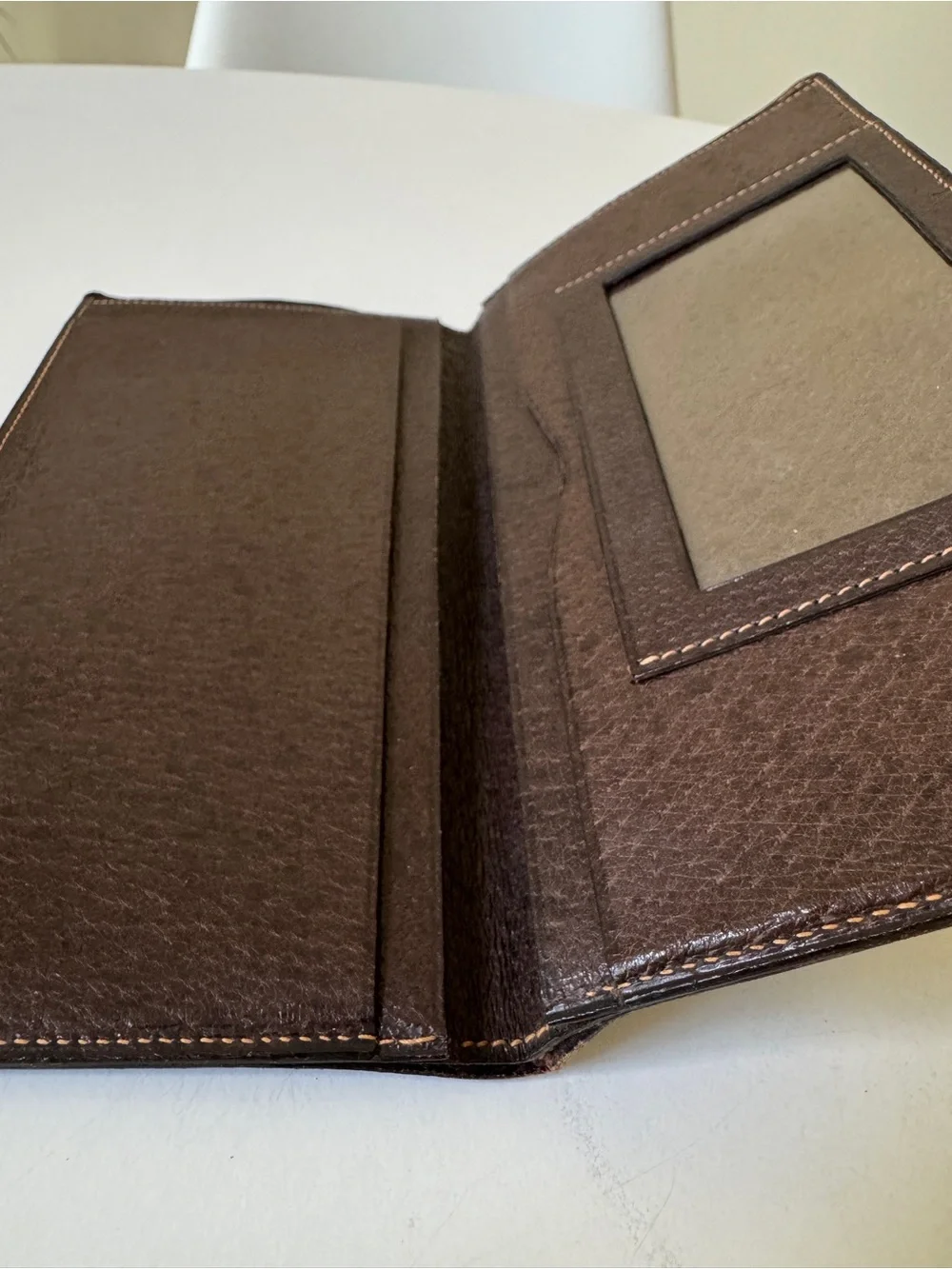 Gucci Leather Wallet, Brown